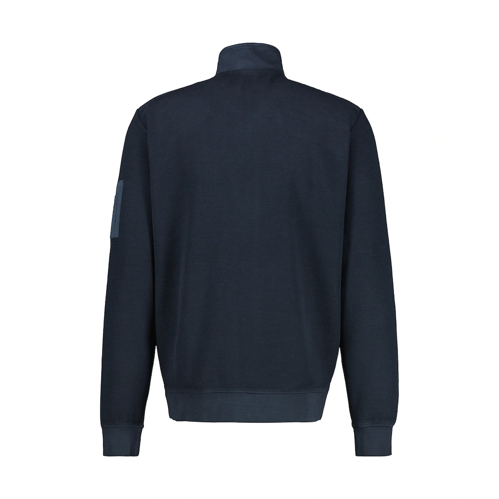 LERROS Sweatjacke »LERROS Sweatjacke In Zig-Zag-Struktur«
