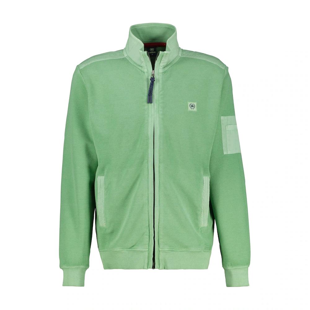 LERROS Sweatjacke mit Logo Stickerei ▷ kaufen