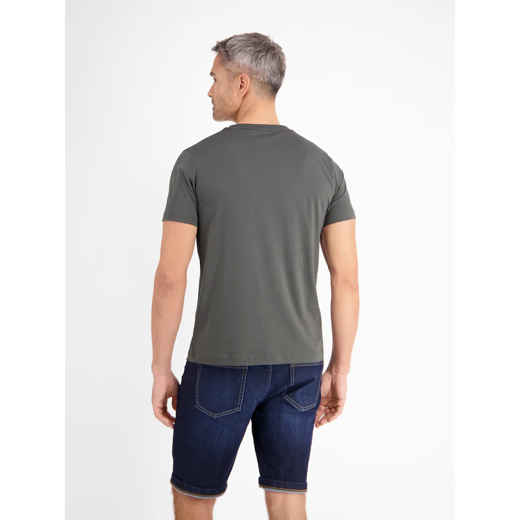 LERROS T-Shirt »LERROS Basic T-Shirt Mit Logostitch« ▷ Bestellen