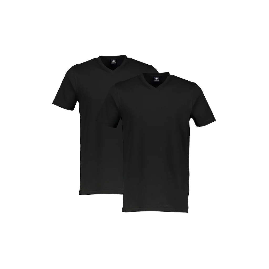 LERROS T-Shirt »LERROS Doppelpack T-Shirt V-Neck In Premium Baumwollqualität« ▷ Für