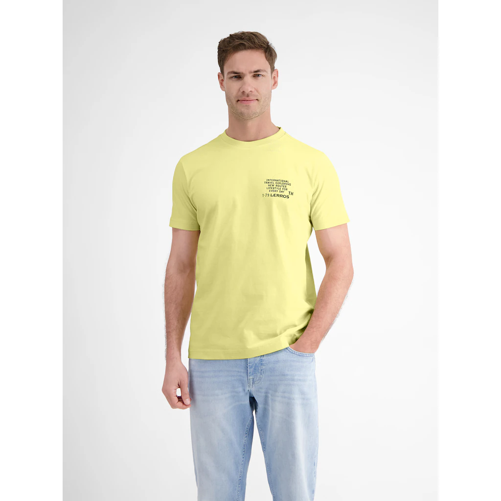 LERROS T-Shirt »LERROS Herren T-Shirt In Weicher Jerseyqualität« ▷ Für