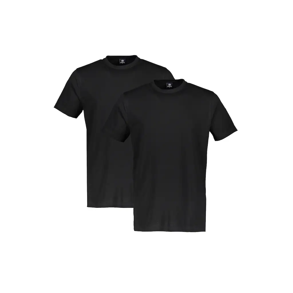 LERROS T-Shirt »LERROS Rundhals Doppelpack T-Shirt In Premium Baumwollqualität« ▷ Für