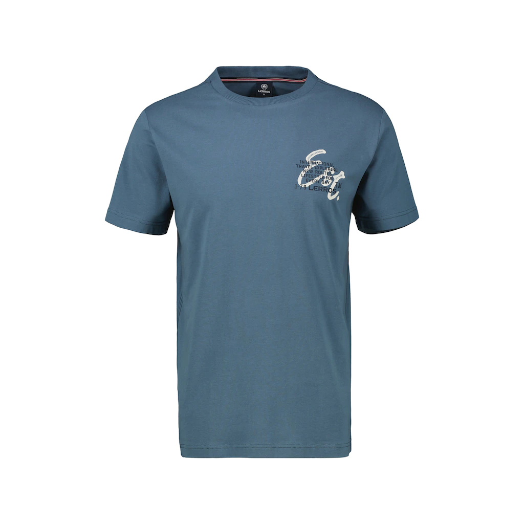 LERROS T-Shirt »LERROS T-Shirt mit Brustprint in Großen Größen« ▷ kaufen