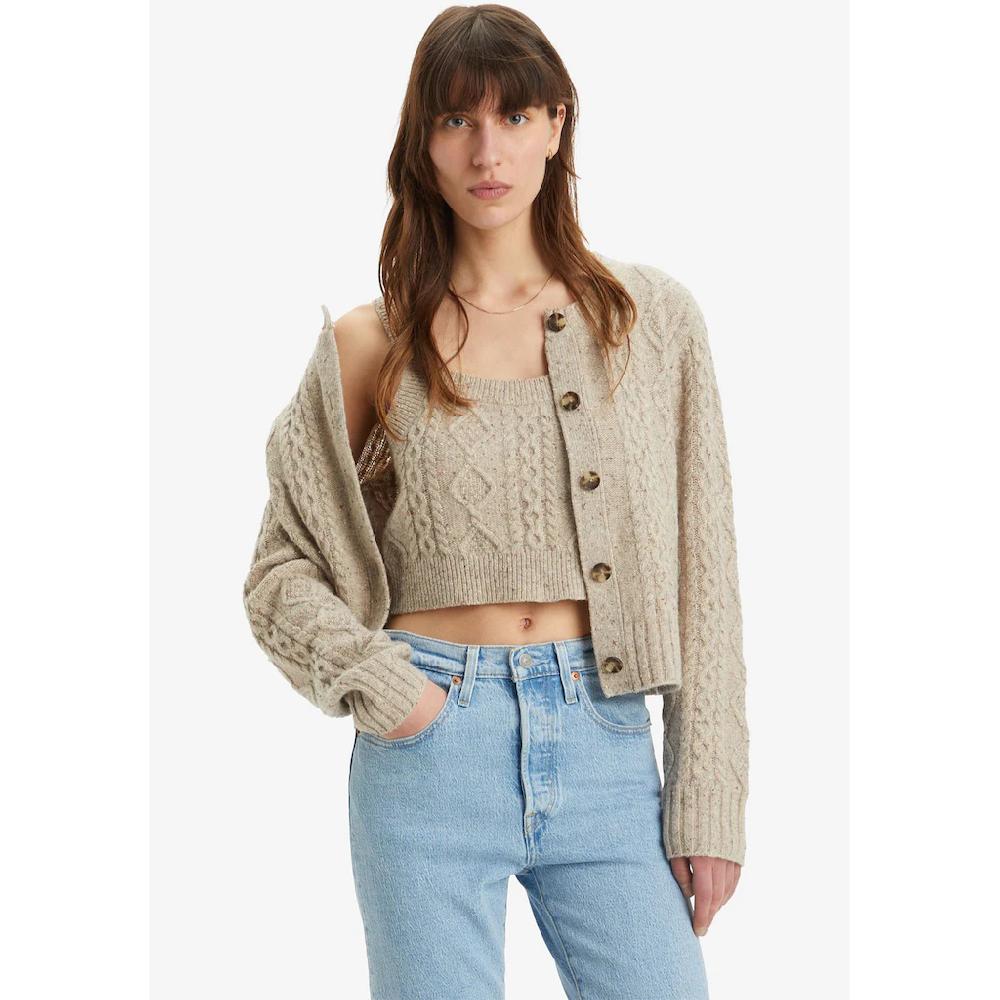 Levi's® Cardigan »PRIMROSE CABLE CARDIGAN« mit Muster