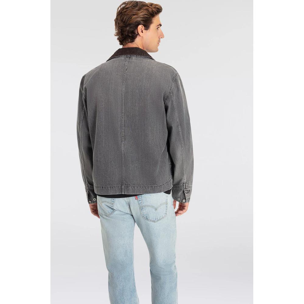 Levi's® Jeansjacke »FULL ZIP MECHANICS TRKR« Mit Zipper Und Kragen Mit Cordbesatz ▷ Bestellen