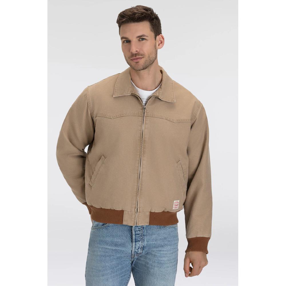 Levi's® Jeansjacke Mit Rippbündchen ▷ Für