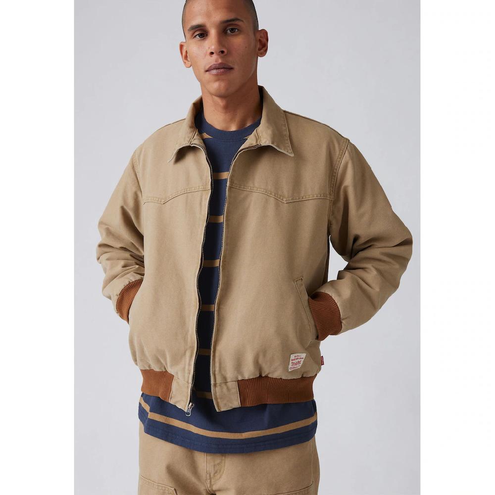 Levi's® Jeansjacke Mit Rippbündchen ▷ Für