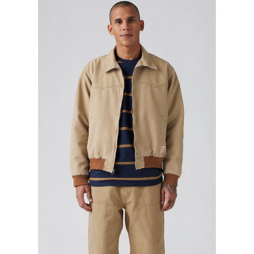 Levi's® Jeansjacke mit Rippbündchen ▷ für