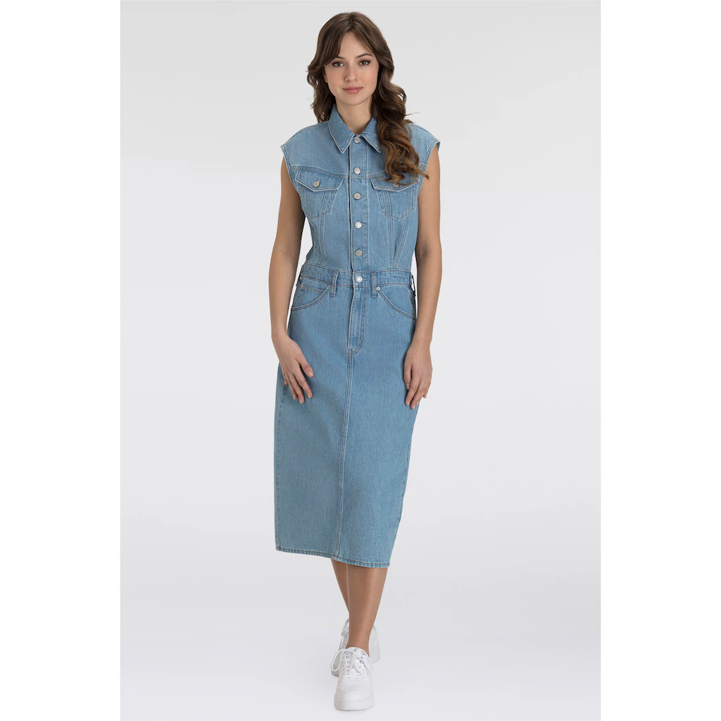Levi's® Jeanskleid »ICONIC SLEEVELESS DRESS«