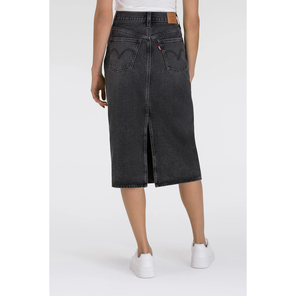 Levi's® Jeansrock »HR BACK SLIT SKIR« Mit Schlitz Hinten