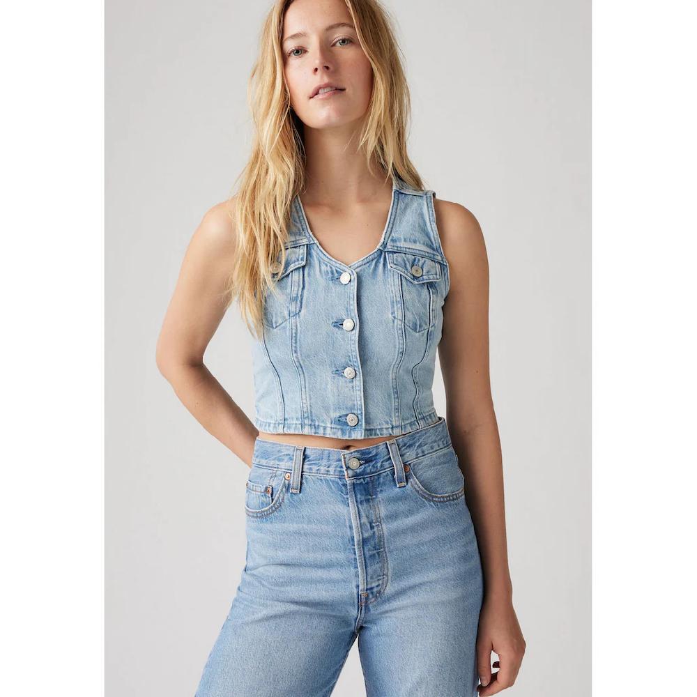 Levi's® Jeansweste »BELLA DENIM CORSET«