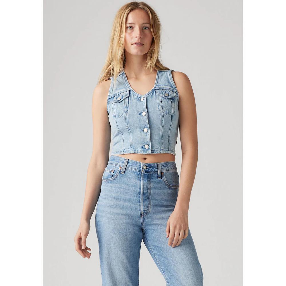Levi's® Jeansweste »BELLA DENIM CORSET«