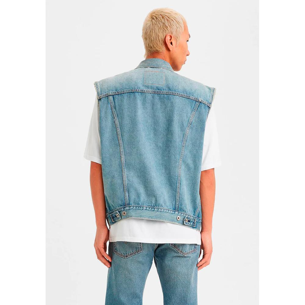 Levi's® Jeansweste »RELAXED TRUCKER VEST MED INDIGO - WORN IN« ▷ Bestellen
