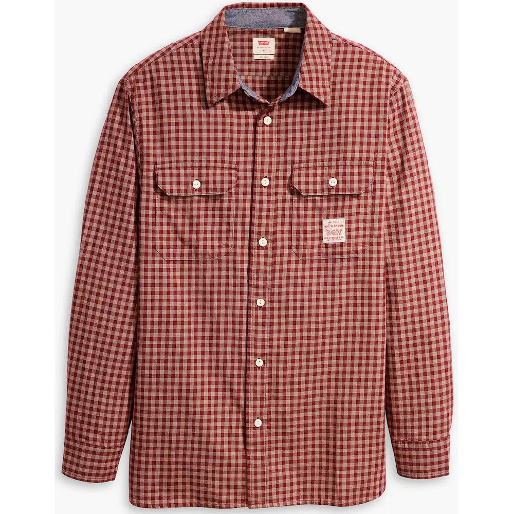 Levi's® Langarmhemd »CLASSIC WORKER -WORKWEAR REDS« Mit 2 Verschließbaren Brusttaschen ▷ Für