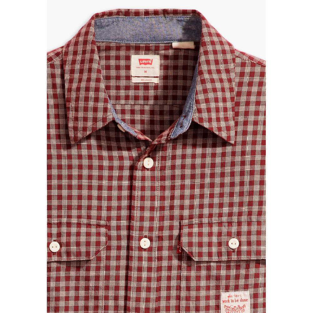Levi's® Langarmhemd »CLASSIC WORKER -WORKWEAR REDS« Mit 2 Verschließbaren Brusttaschen ▷ Für