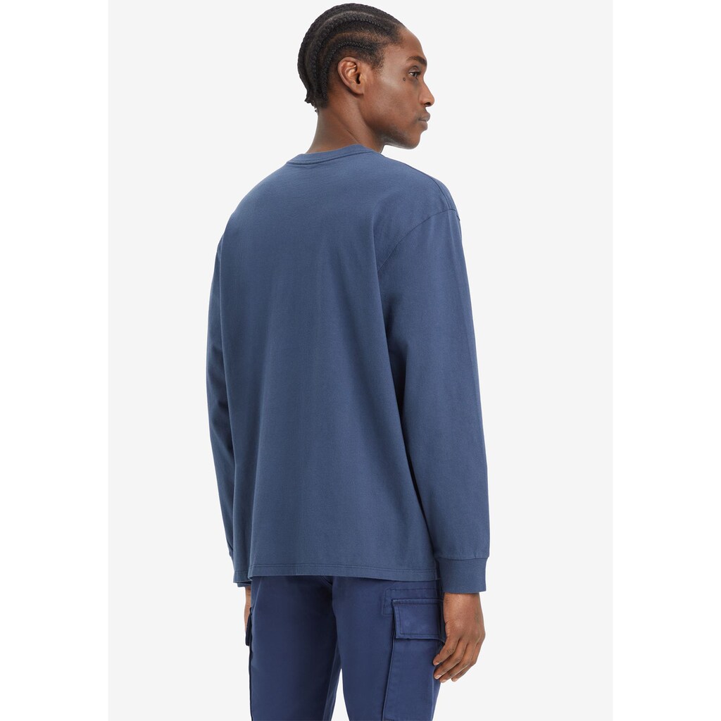 Levi's® Langarmshirt »LS CLASSIC RELAXED TEE« Mit Letterprint/Stickerei Auf Der Brust ▷ Kaufen