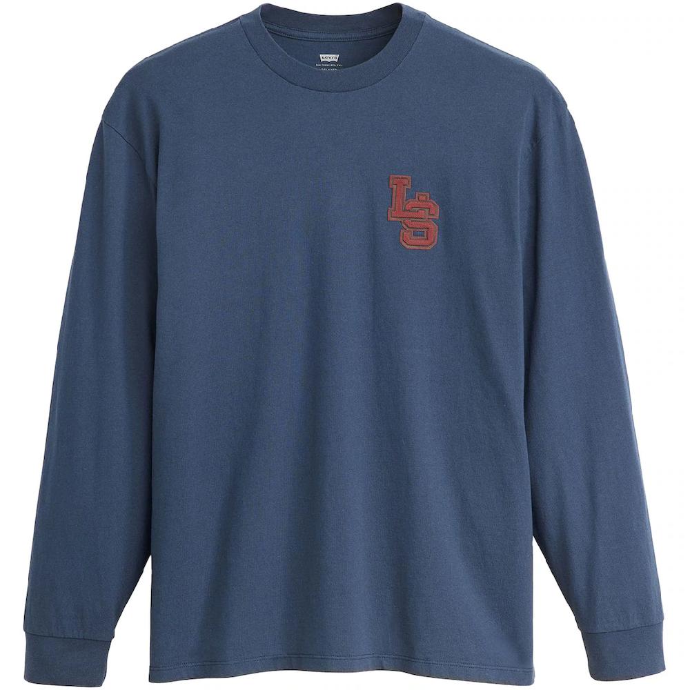 Levi's® Langarmshirt »LS CLASSIC RELAXED TEE« Mit Letterprint/Stickerei Auf Der Brust ▷ Kaufen
