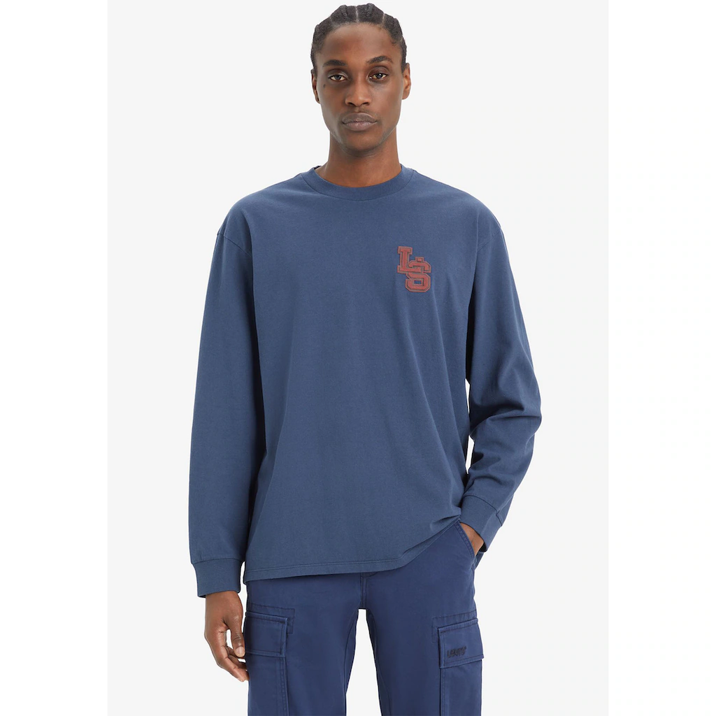 Levi's® Langarmshirt »LS CLASSIC RELAXED TEE« mit Letterprint/Stickerei auf der Brust ▷ kaufen