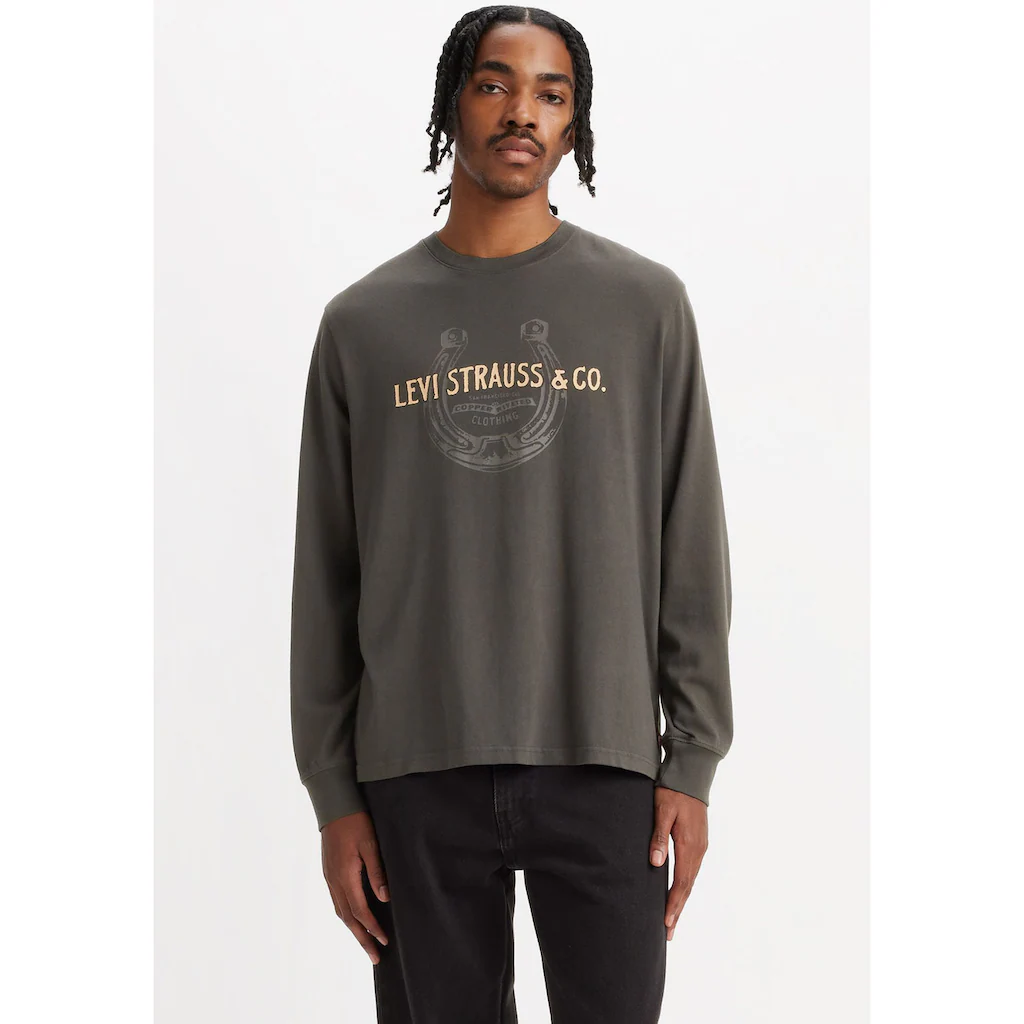 Levi's® Langarmshirt »RELAXED LS GRAPHIC TEE« Mit Logo Druck ▷ Bestellen