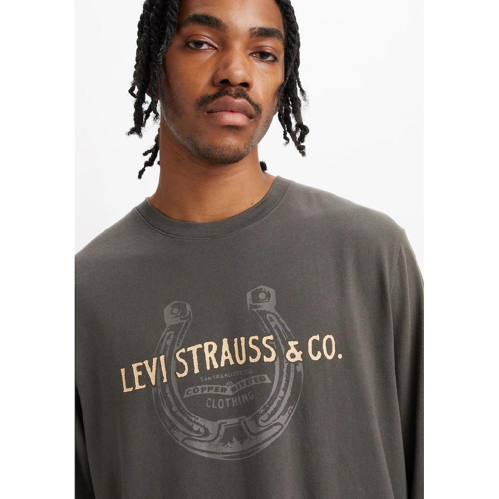 Levi's® Langarmshirt »RELAXED LS GRAPHIC TEE« Mit Logo Druck ▷ Bestellen