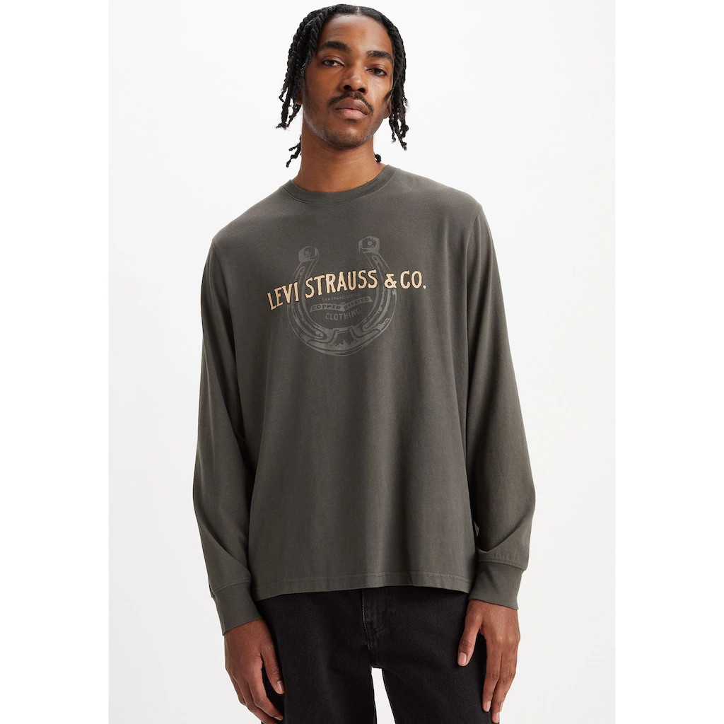 Levi's® Langarmshirt »RELAXED LS GRAPHIC TEE« mit Logo Druck ▷ bestellen