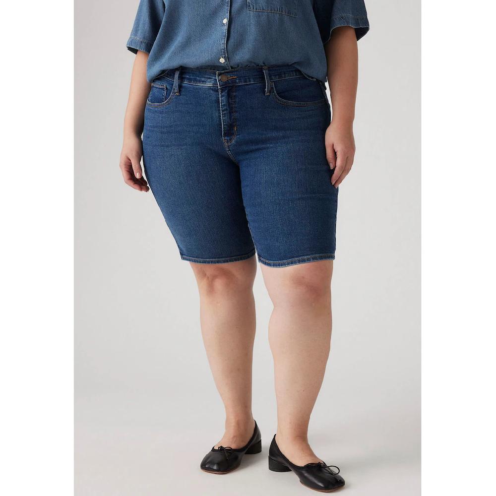 Levi's® Plus Shorts »PL SHAPING BERMUDA DA« Im Five-Pocket Style