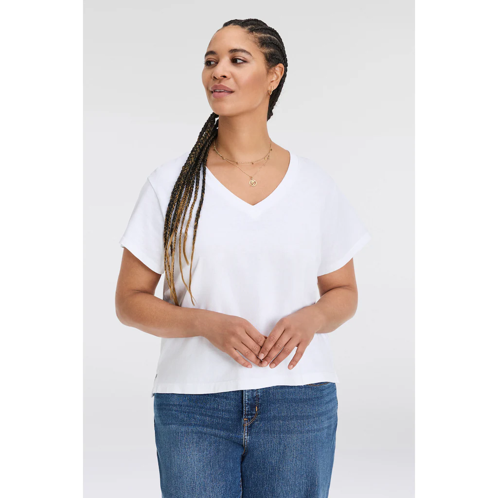 Levi's® Plus V-Shirt »PL BOXY TANK«