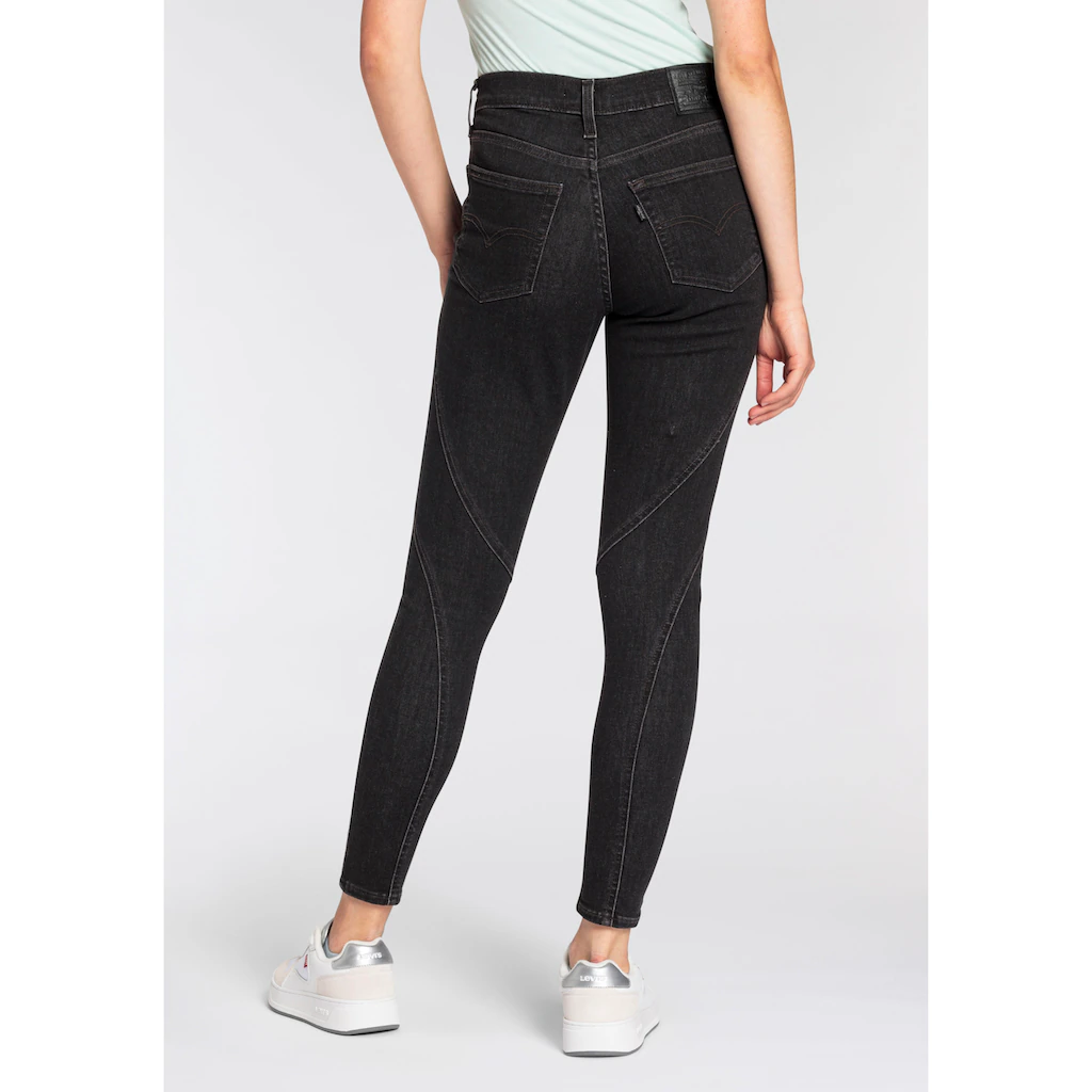 Levi's® Skinny-fit-Jeans »720 ZIP FRONT« Biker- Look