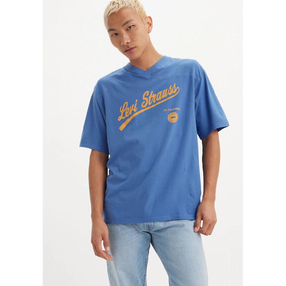 Levi's® V-Shirt »GRAPHIC VNECK TEE« Im Sportlichen Look ▷ Kaufen