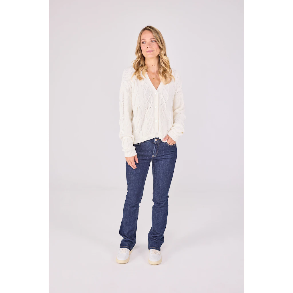 Lieblingsstück Strickjacke »AlysanneL« Mit Zopfmuster