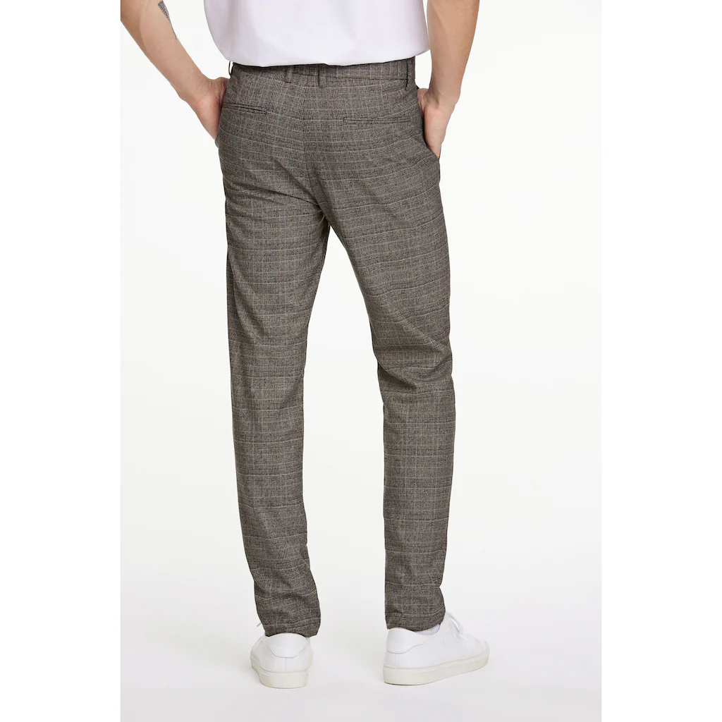 LINDBERGH Chinohose Mit Modernem Karomuster ▷ Bestellen