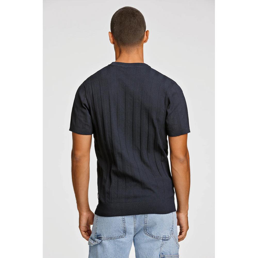 LINDBERGH Kurzarmpullover Mit Struktur-Muster