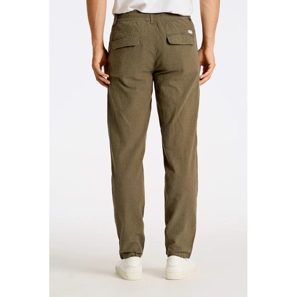 LINDBERGH Leinenhose Mit Gummizug Und Kordel