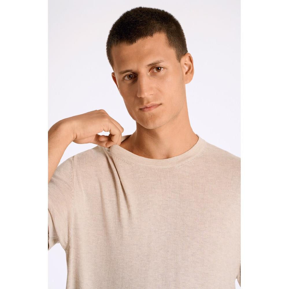 LINDBERGH Strickpullover Halbarm Feiner Viskosemix