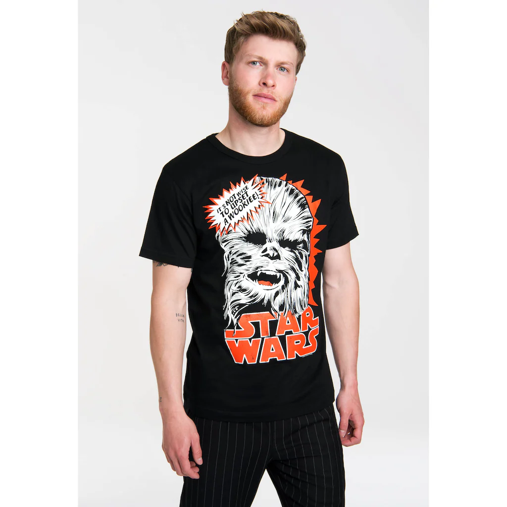 LOGOSHIRT T-Shirt »Chewbacca - Krieg Der Sterne« Mit Star Wars-Frontdruck ▷ Kaufen