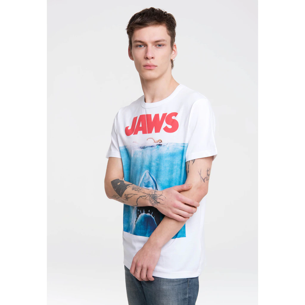 LOGOSHIRT T-Shirt »Jaws« mit kultigem Print ▷ für