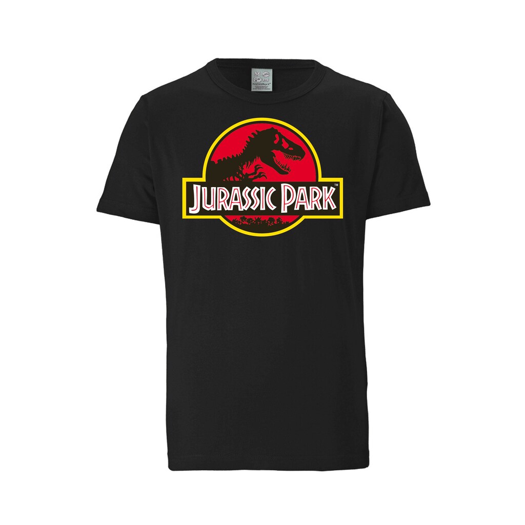 LOGOSHIRT T-Shirt »Jurassic Park Logo« Mit Coolem Print ▷ Für