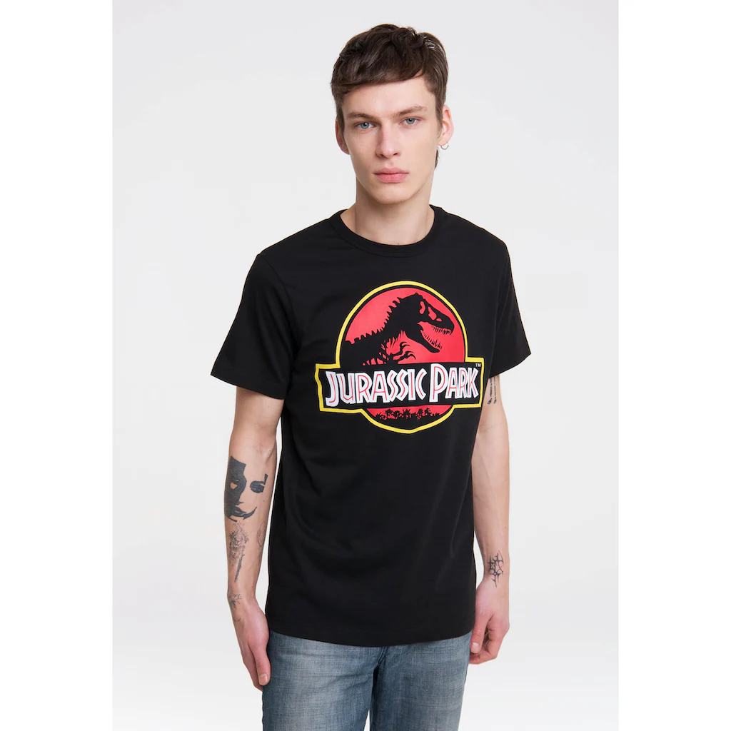 LOGOSHIRT T-Shirt »Jurassic Park Logo« mit coolem Print ▷ für