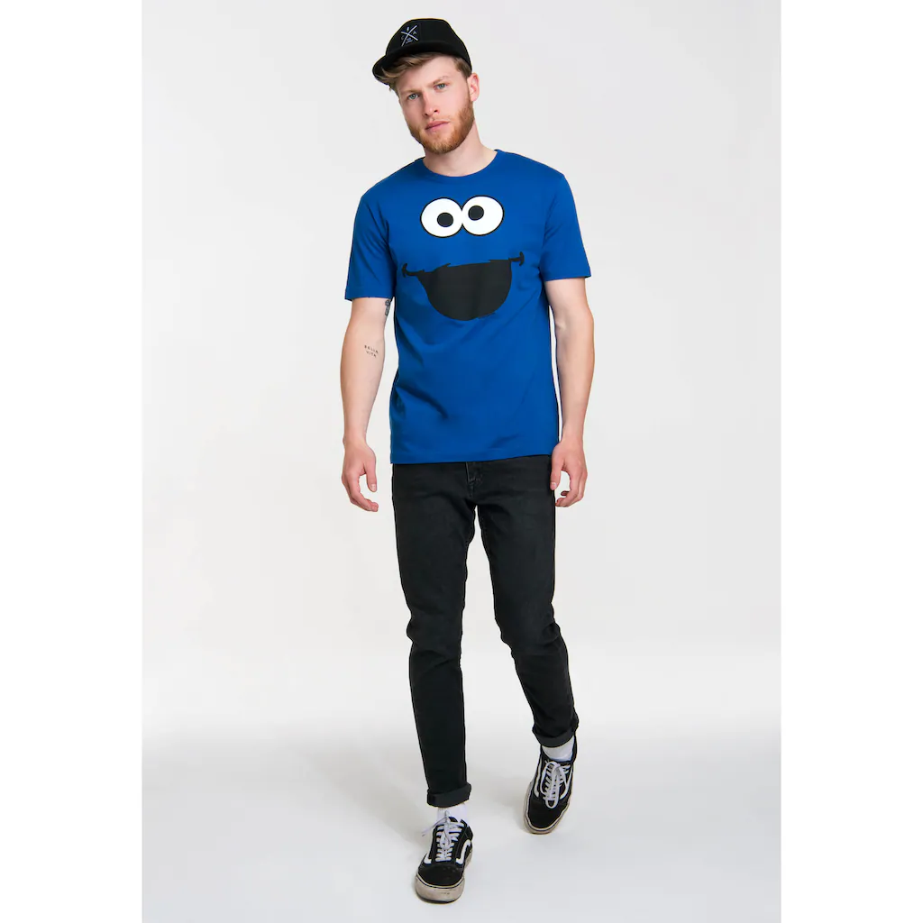 LOGOSHIRT T-Shirt »Krümelmonster - Cookie Monster« ▷ Kaufen