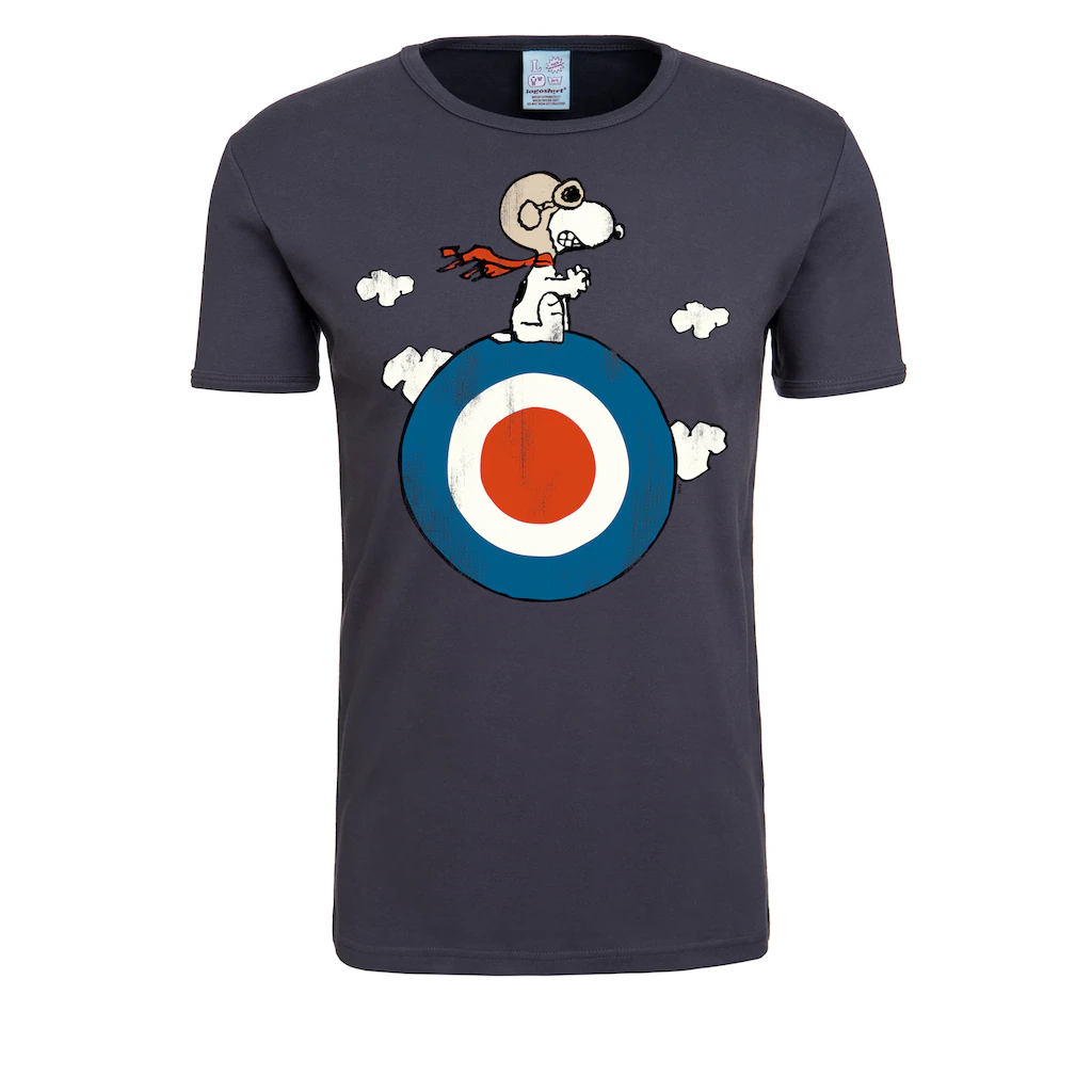 LOGOSHIRT T-Shirt »Peanuts - Snoopy Pilot« mit lizenziertem Print ▷ für