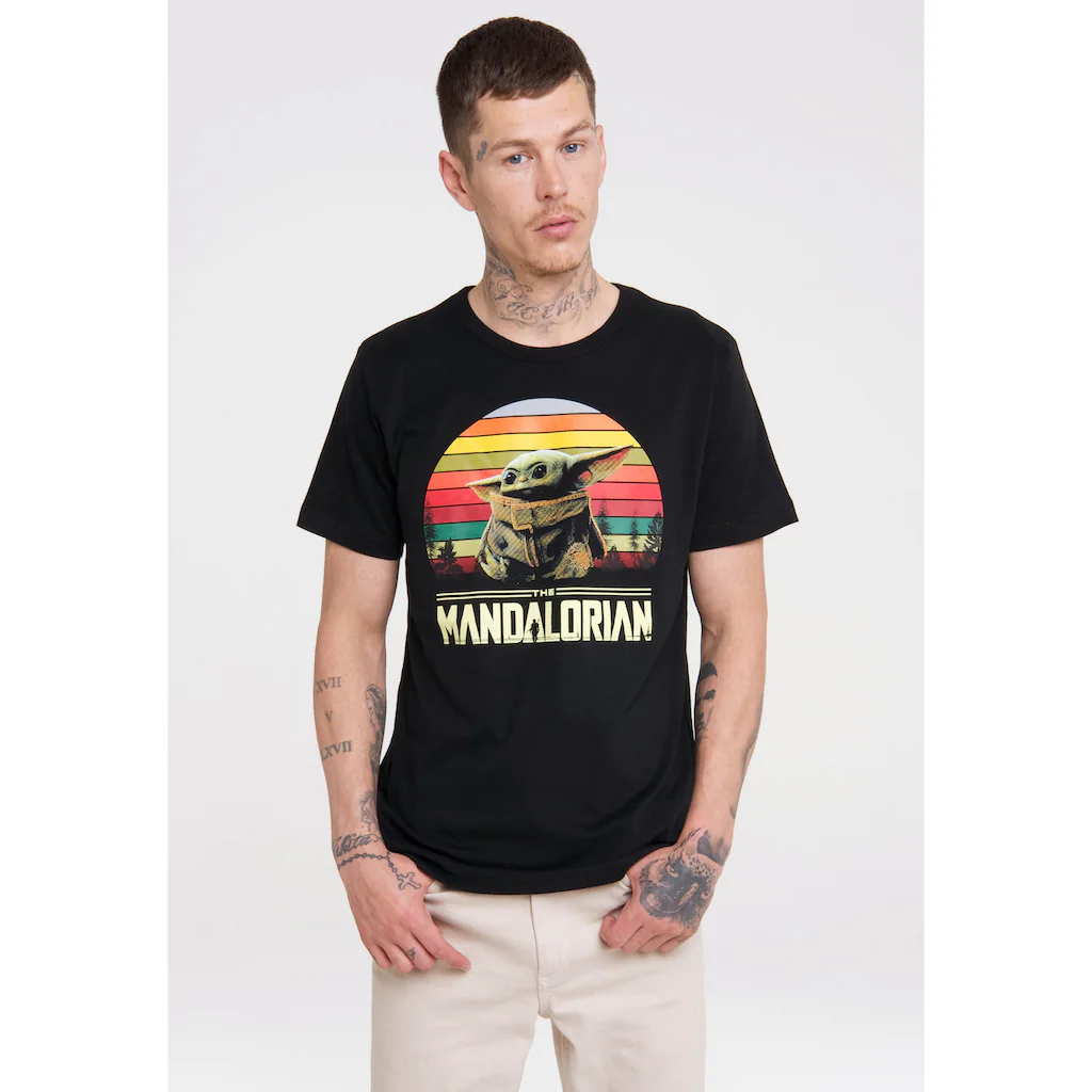 LOGOSHIRT T-Shirt »Star Wars – Baby Yoda« mit lizenziertem Print ▷ kaufen