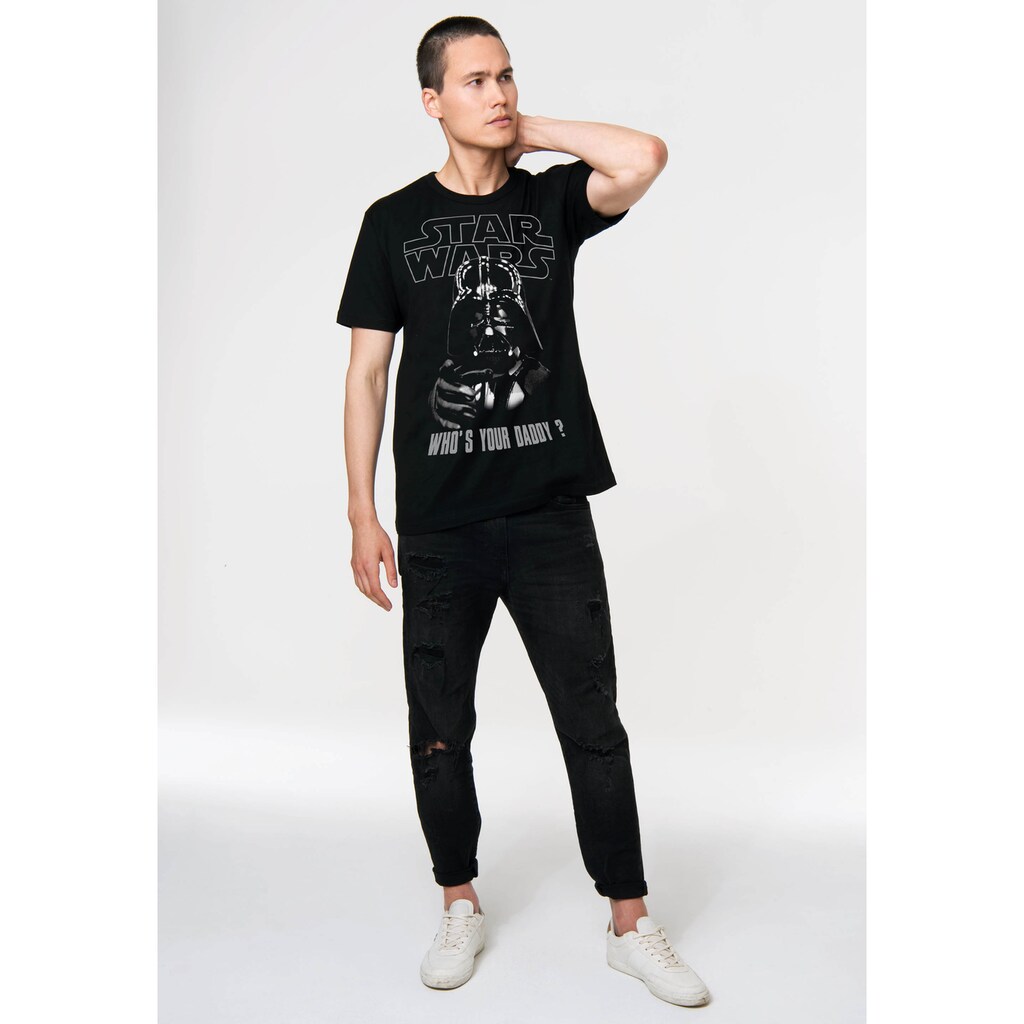 LOGOSHIRT T-Shirt »Star Wars - Whos Your Daddy« Mit Coolem Print ▷ Kaufen