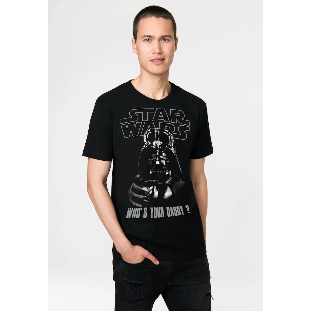 LOGOSHIRT T-Shirt »Star Wars - Whos Your Daddy« mit coolem Print ▷ kaufen