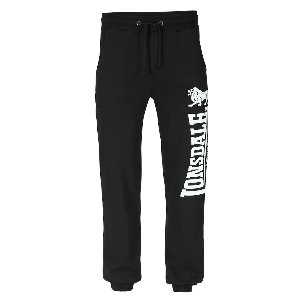 Lonsdale Jogginghose »Men Pants "OCKLE"« Schmale Passform Atmungsaktiv & 100% Baumwolle