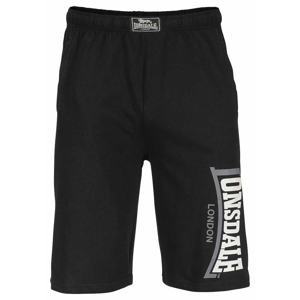 Lonsdale Sweatshorts »JAM« Mit Gummizugbund Und Seitentaschen
