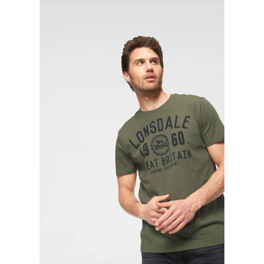 Lonsdale T-Shirt »BANGOR« (Packung 2 Tlg. 2er-Pack) Doppelpack