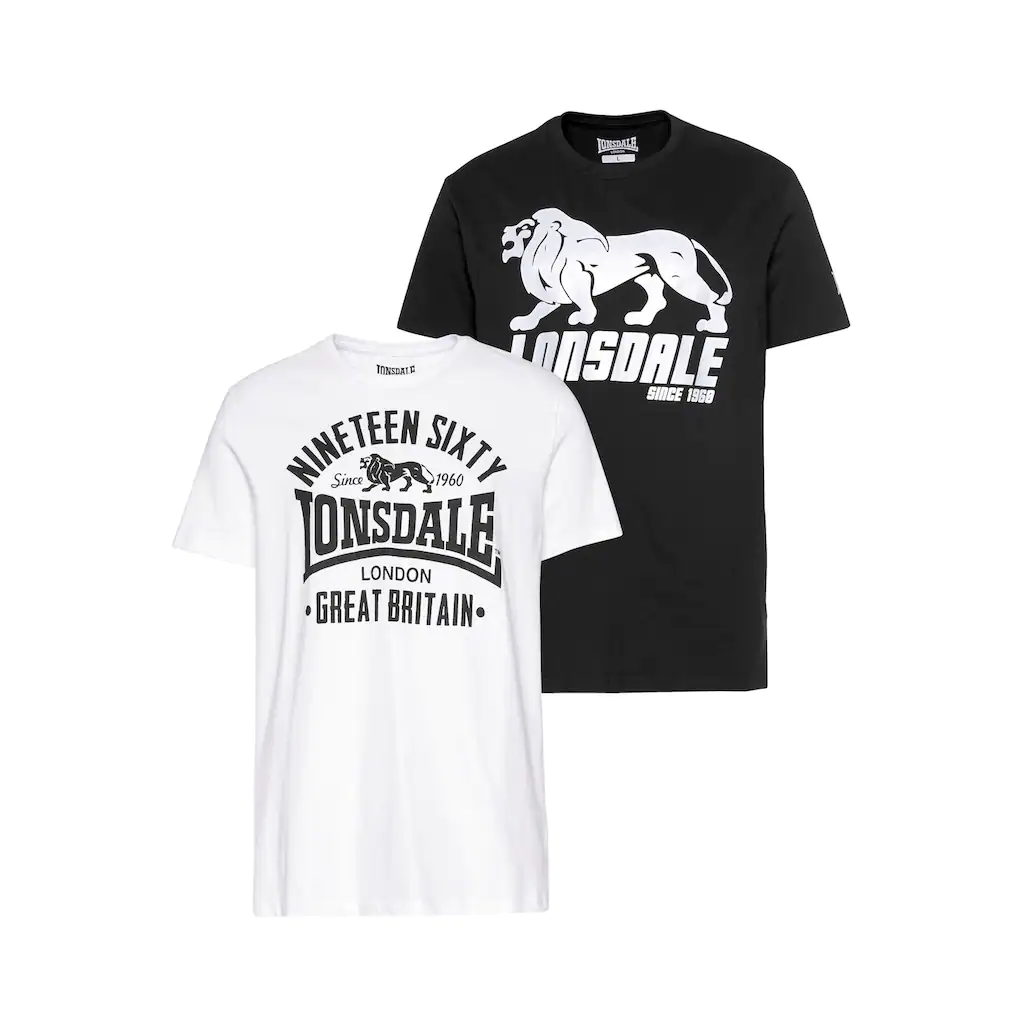 Lonsdale T-Shirt »BYLCHAN« (Packung 2er-Pack)