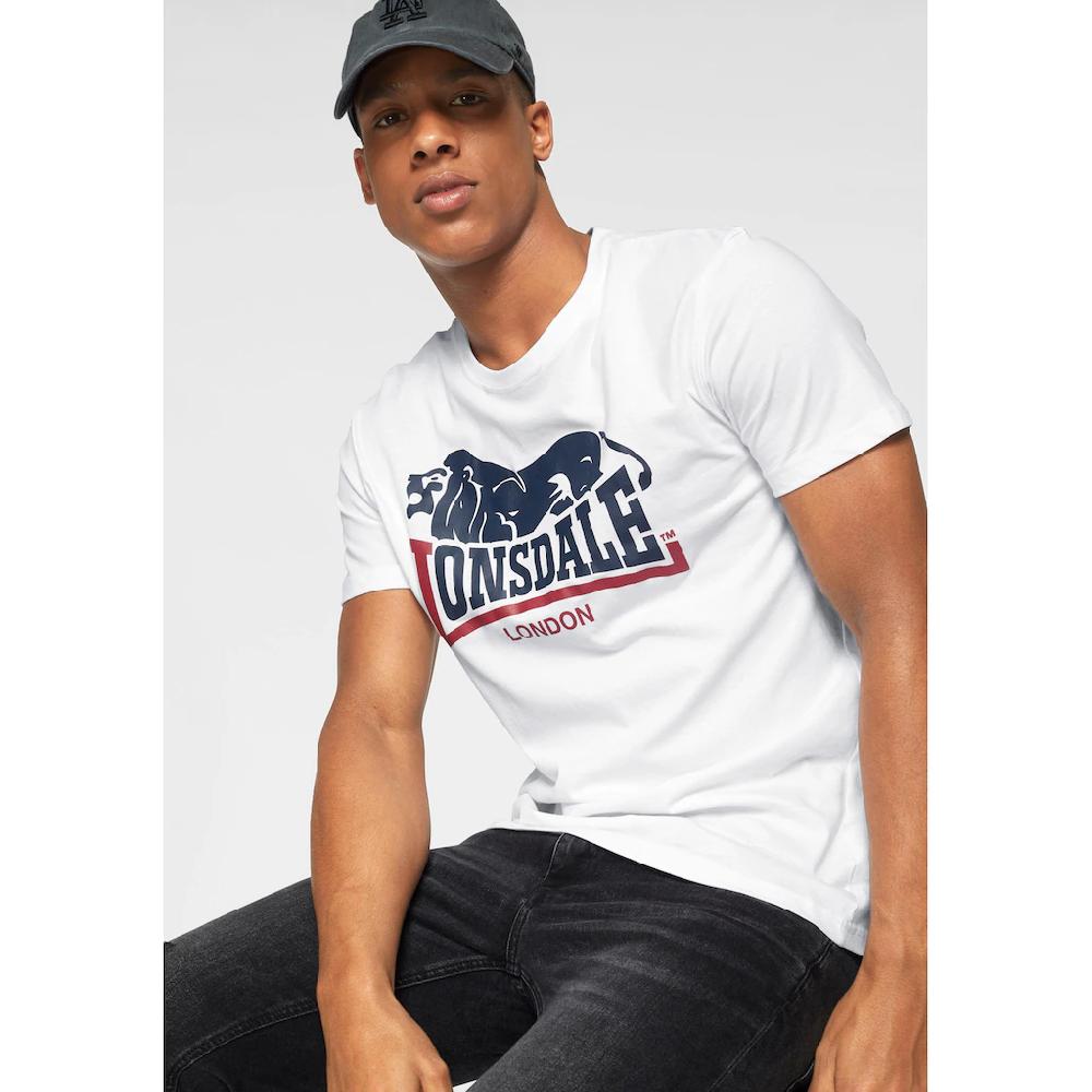 Lonsdale T-Shirt »LOSCOE« (Packung 2 Tlg. 2er-Pack) Doppelpack