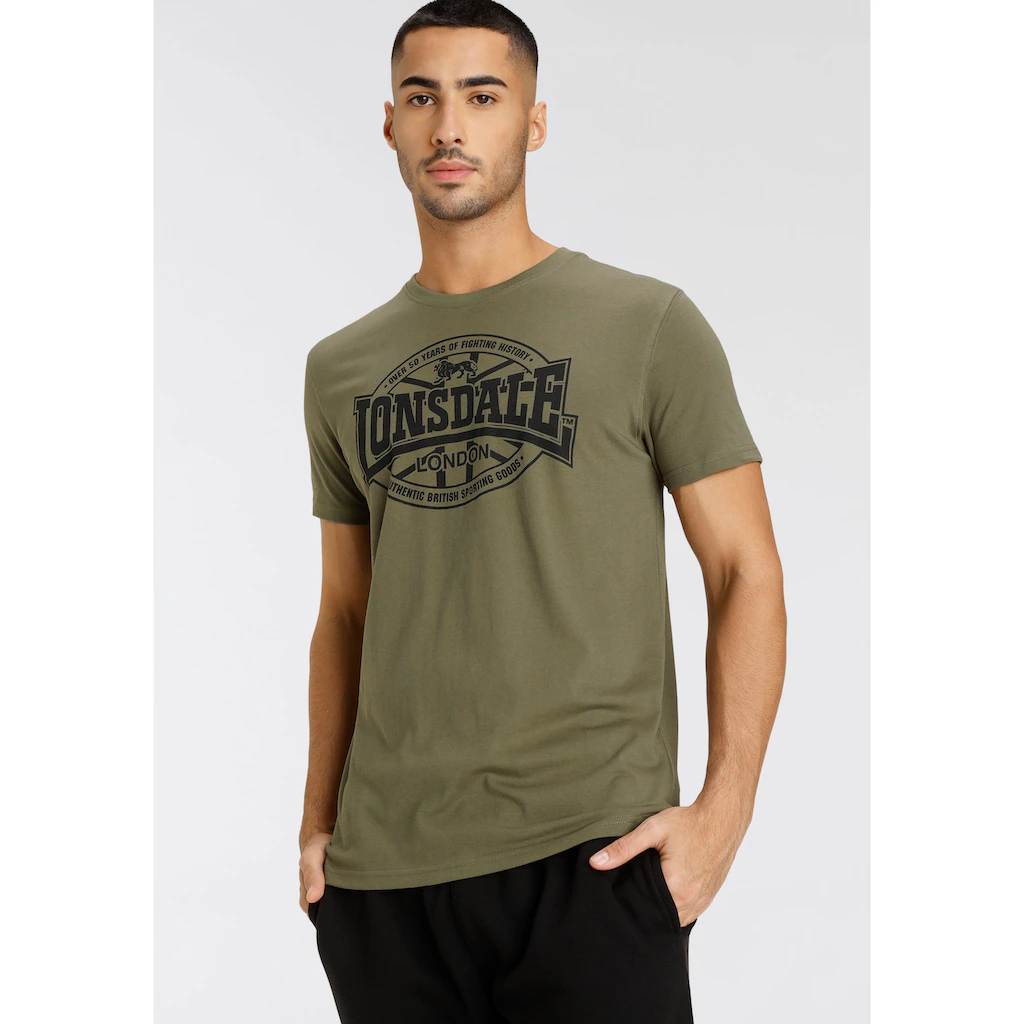 Lonsdale T-Shirt (Packung 2 Tlg. 2er-Pack) Doppelpack