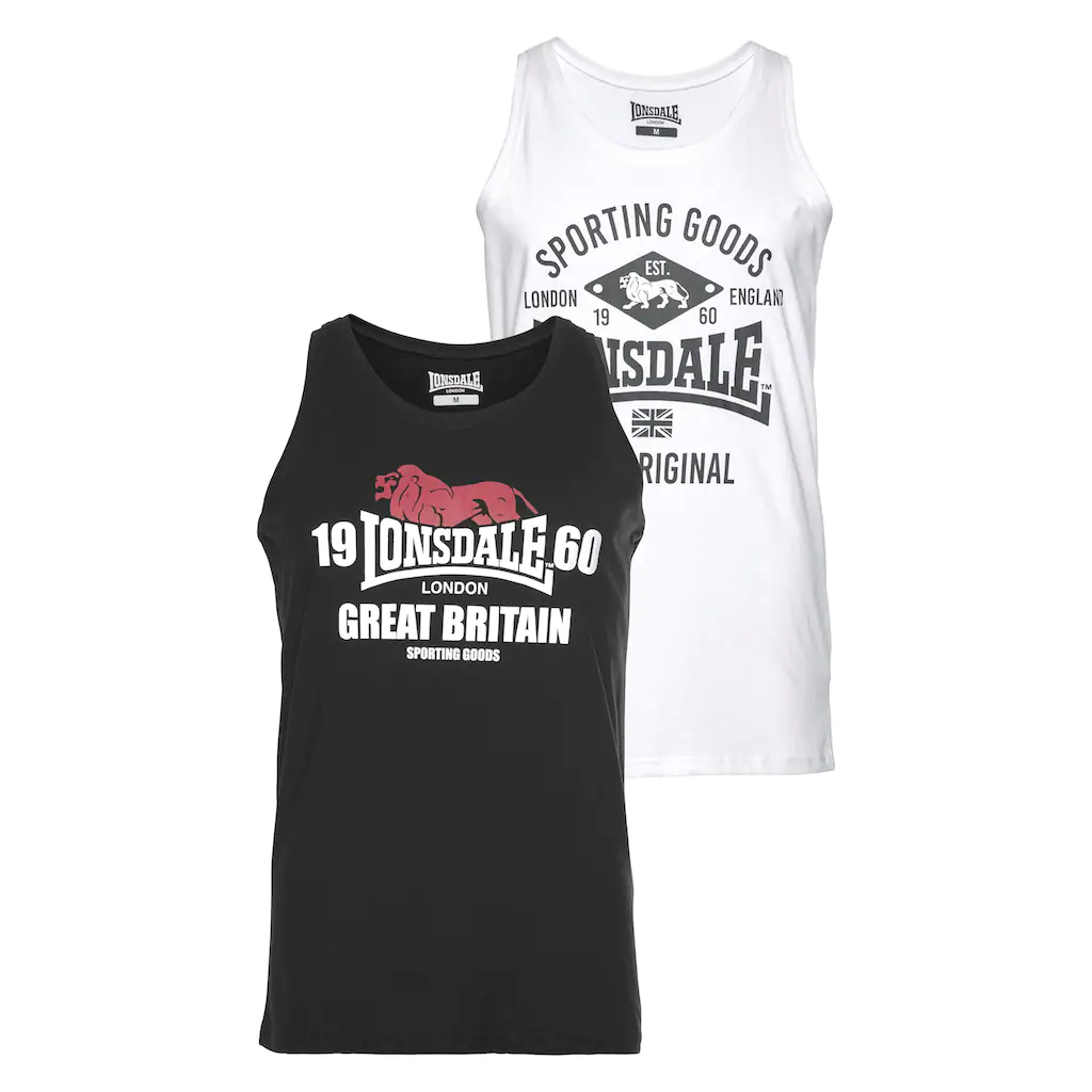 Lonsdale Tanktop (Packung 2 tlg. 2er-Pack) ▷ kaufen